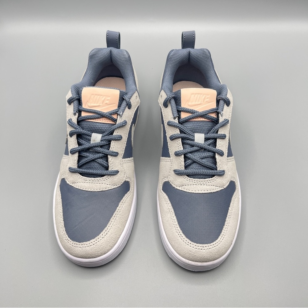 Women’s Shoes Nike Court Borough Low Prem Armory Blue/Pure Platinum Size 7.5 - Picture 8 of 15